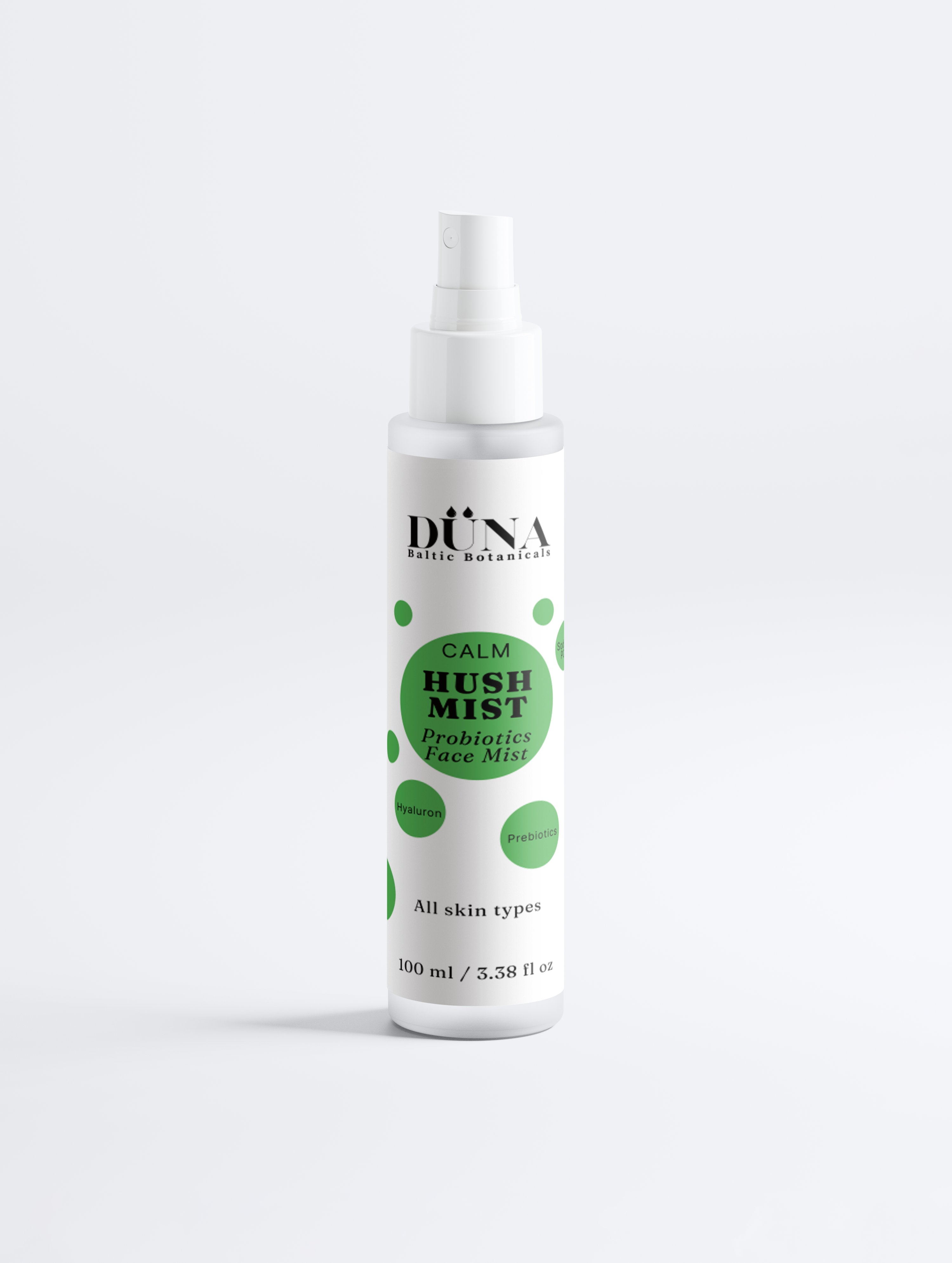 HUSH MIST Microbiome Prebiotics Face Mist