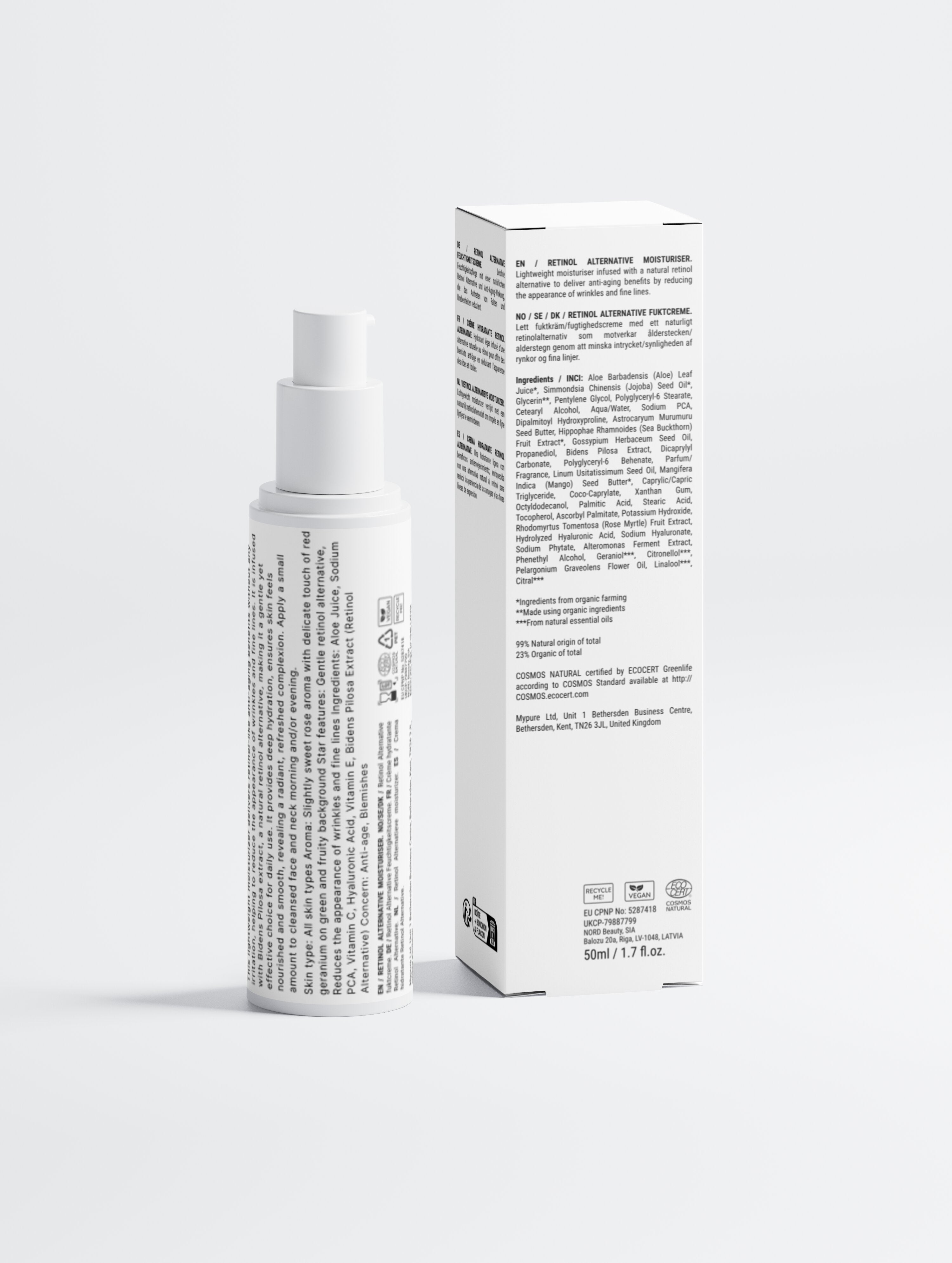 ROSE LUSTRE Retinol Alternative Moisturiser